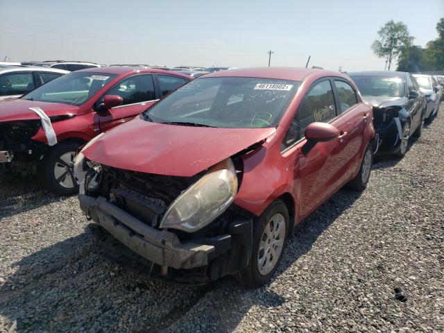 Photo 2 from auction – 2013 KIA RIO LX with VIN KNADM5A3XD6176257