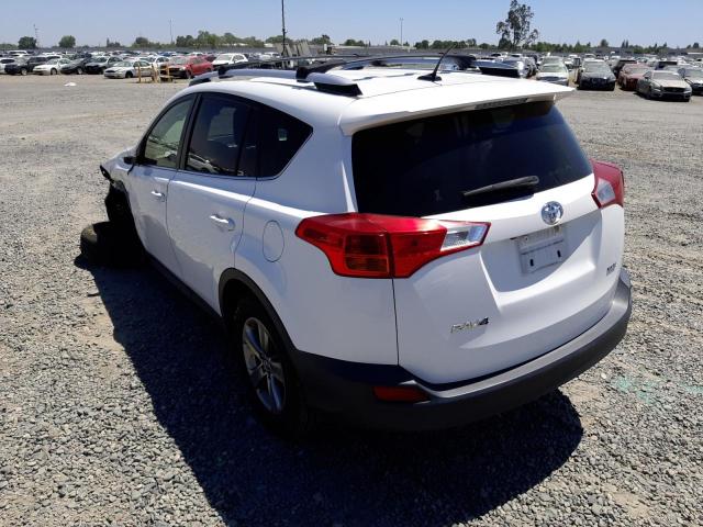 Photo 3 from auction – 2015 TOYOTA RAV4 XLE with VIN JTMWFREV4FD075626