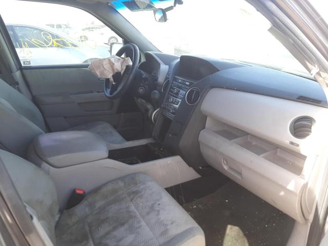 Photo 5 from auction – 2014 HONDA PILOT LX with VIN 5FNYF3H25EB023100
