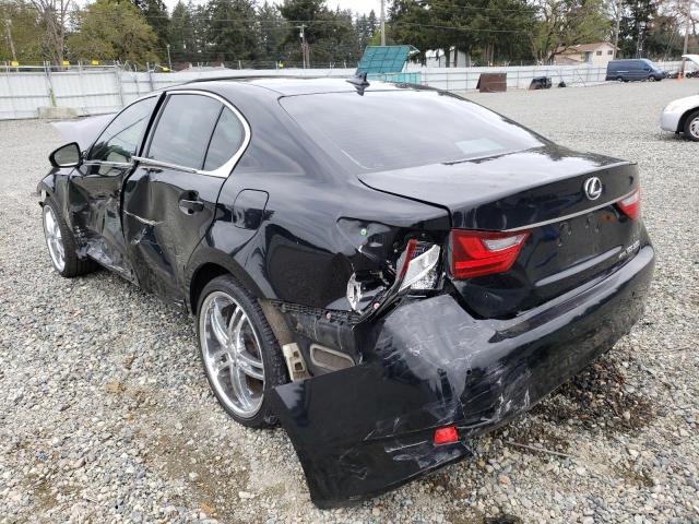 Photo 3 from auction – 2013 LEXUS GS 350 with VIN JTHCE1BL7D5000998