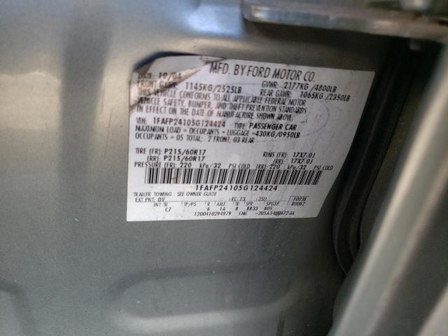 Photo 10 from auction – 2005 FORD FIVE HUNDR with VIN 1FAFP24105G124424