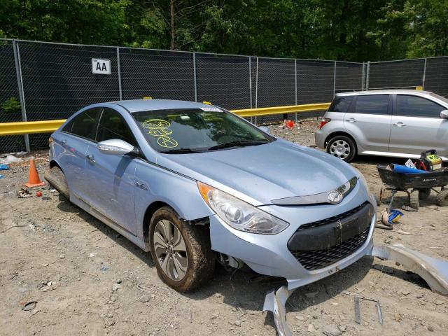HYUNDAI SONATA HYB 2013 with VIN KMHEC4A45DA092143 - Photo from auction