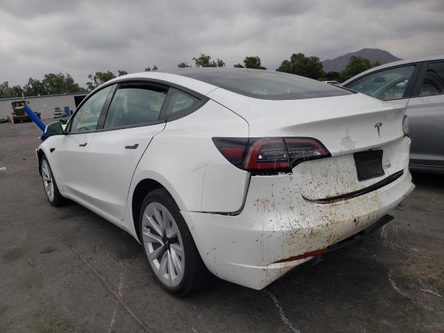 Photo 3 from auction – 2022 TESLA MODEL 3 with VIN 5YJ3E1EAXNF144783