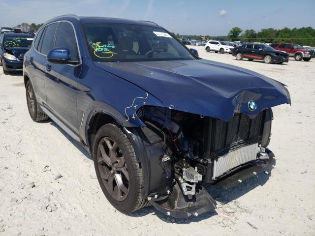 BMW X3 SDRIVE3 2022 with VIN 5UX43DP09N9K83876 - Photo from auction