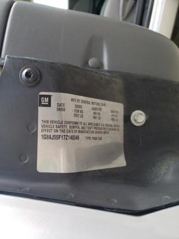 Photo 10 from auction – 2007 SATURN ION LEVEL with VIN 1G8AJ55F17Z149349