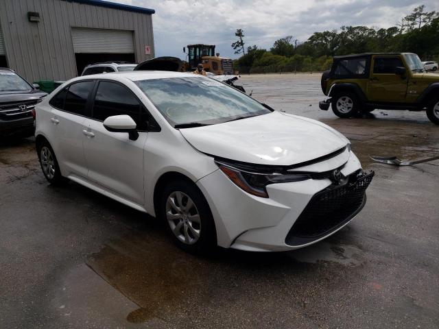 TOYOTA COROLLA LE 2020 with VIN 5YFEPRAE3LP057206 - Photo from auction