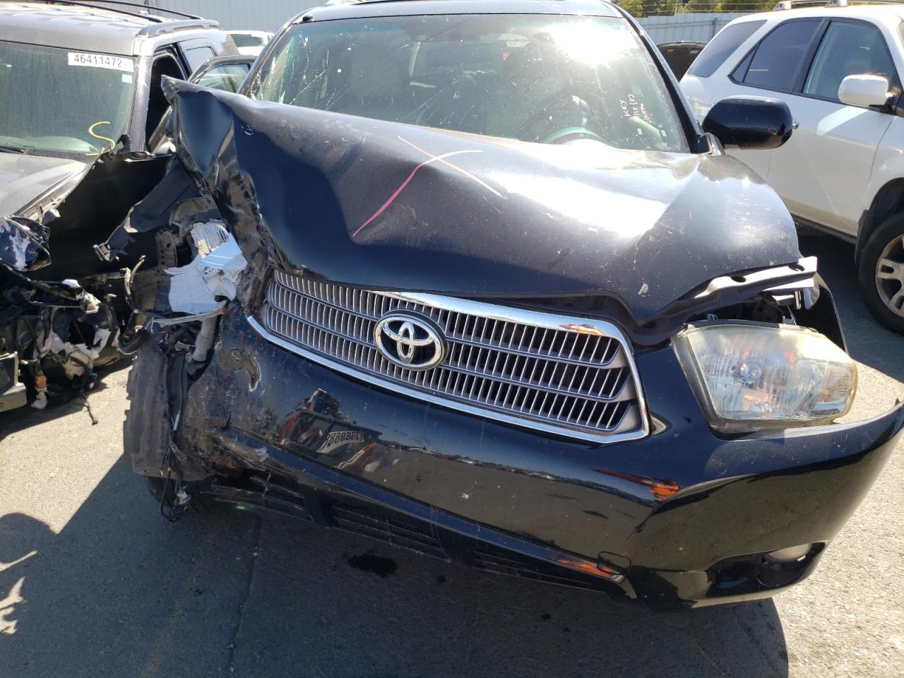 Photo 7 from auction – 2008 TOYOTA HIGHLANDER with VIN JTEEW44A582010274