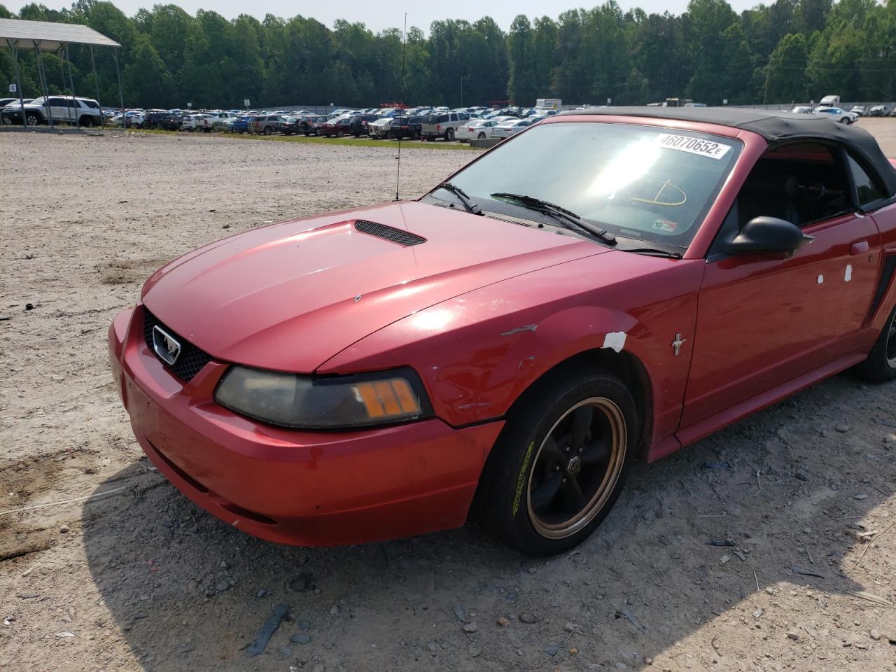 Photo 9 from auction – 2000 FORD MUSTANG with VIN 1FAFP4442YF217476