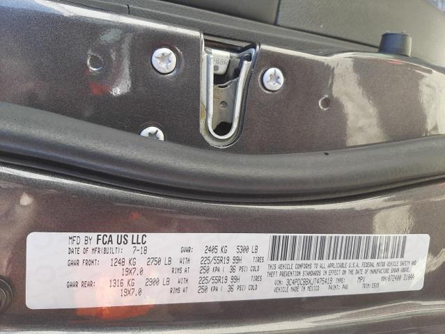 Photo 10 from auction – 2018 DODGE JOURNEY SX with VIN 3C4PDCBBXJT475419