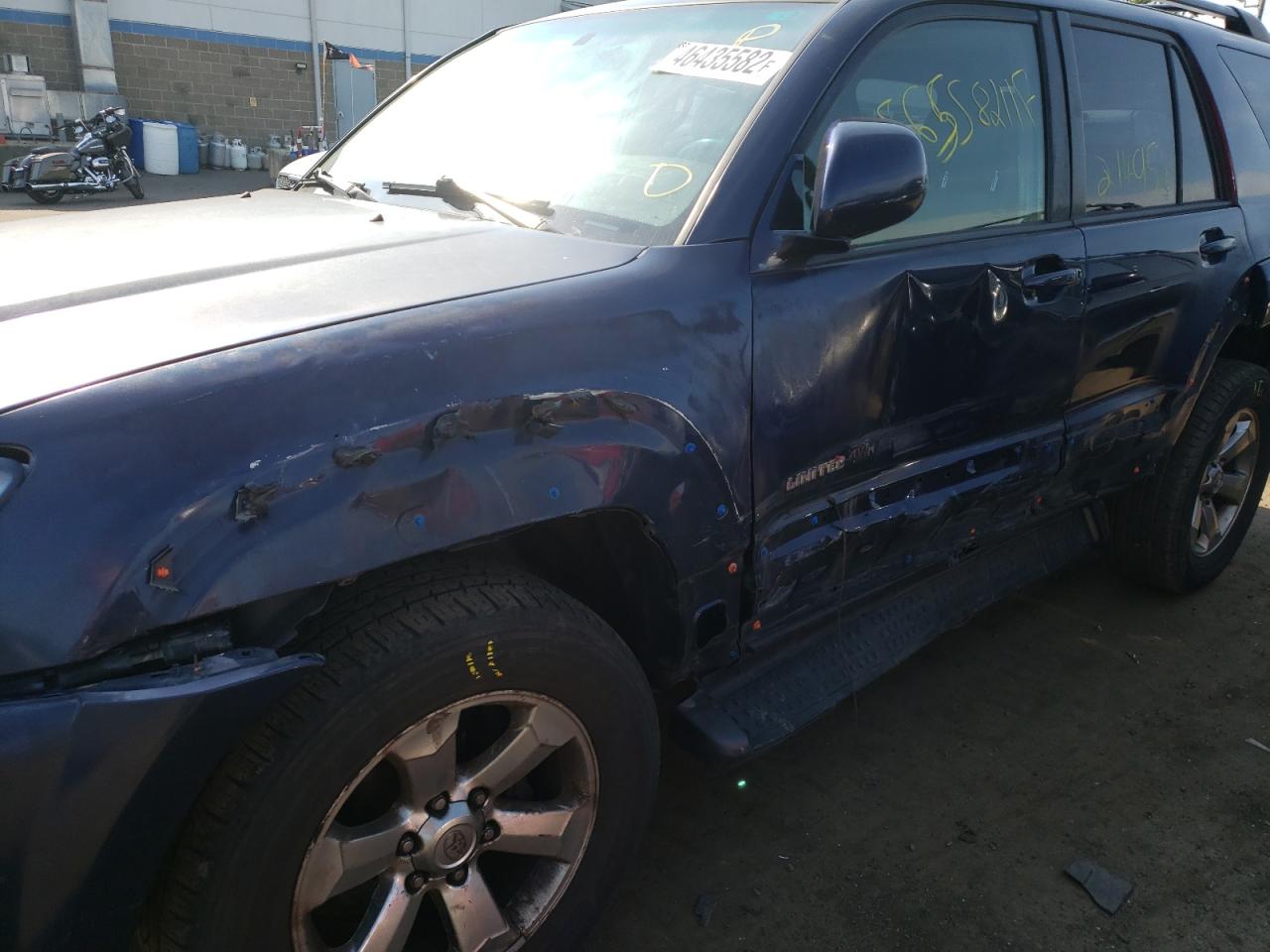 Photo 9 from auction – 2006 TOYOTA 4RUNNER LI with VIN JTEBU17R160100913