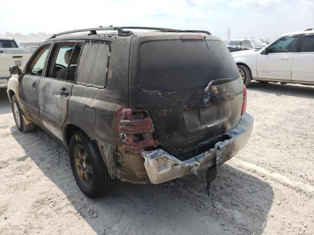 Photo 10 from auction – 2003 TOYOTA HIGHLANDER with VIN JTEGF21A630093557