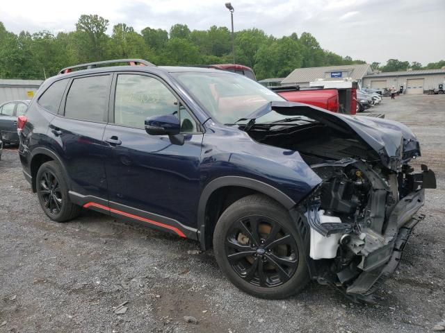 SUBARU FORESTER S 2021 with VIN JF2SKARC7MH401835 - Photo from auction