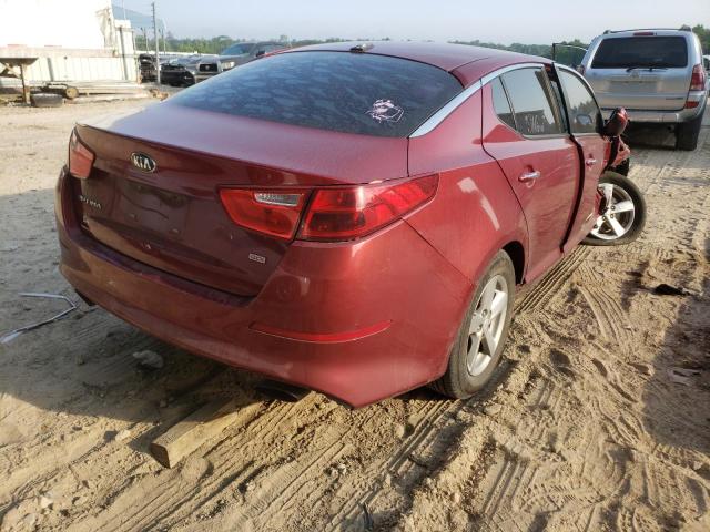 Photo 4 from auction – 2015 KIA OPTIMA LX with VIN 5XXGM4A78FG379536