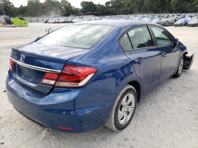 Photo 4 from auction – 2014 HONDA CIVIC LX with VIN 19XFB2F52EE007646