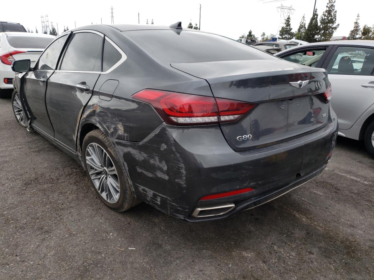 Photo 3 from auction – 2019 GENESIS G80 BASE with VIN KMTFN4JE3KU321444