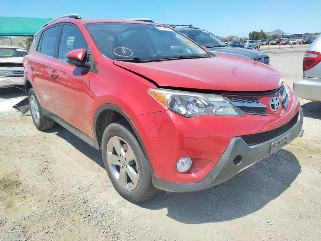 TOYOTA RAV4 XLE 2015 with VIN JTMRFREV3FD139278 - Photo from auction