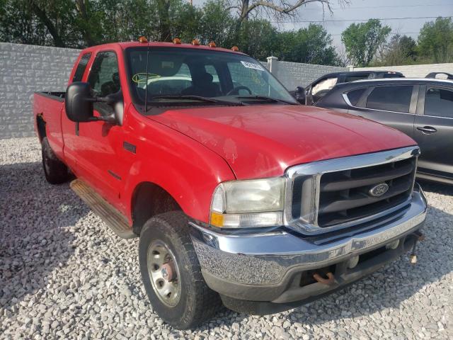 FORD F250 SUPER 2002 with VIN 1FTNX21F92EC57924 - Photo from auction