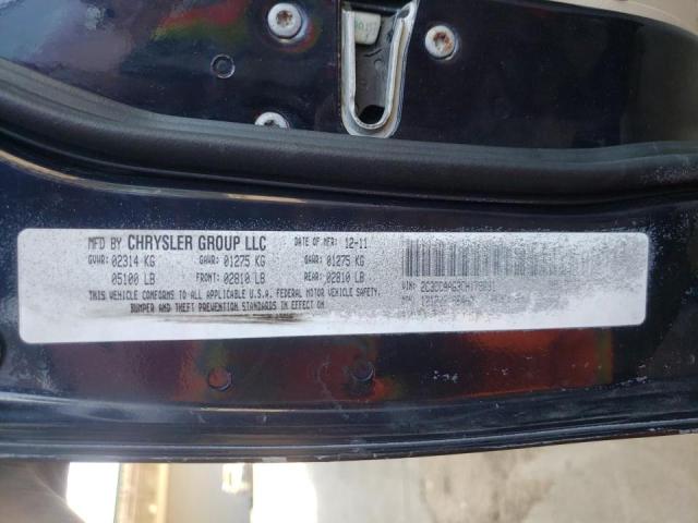 Photo 10 from auction – 2012 CHRYSLER 300 with VIN 2C3CCAAG3CH179631