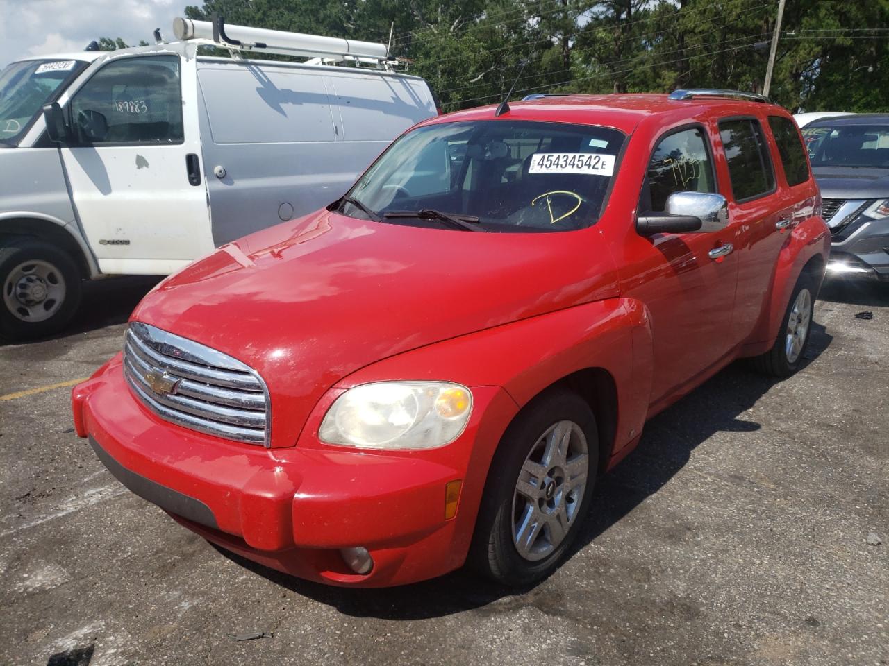 Photo 2 from auction – 2010 CHEVROLET HHR LT with VIN 3GNBABDB9AS534015