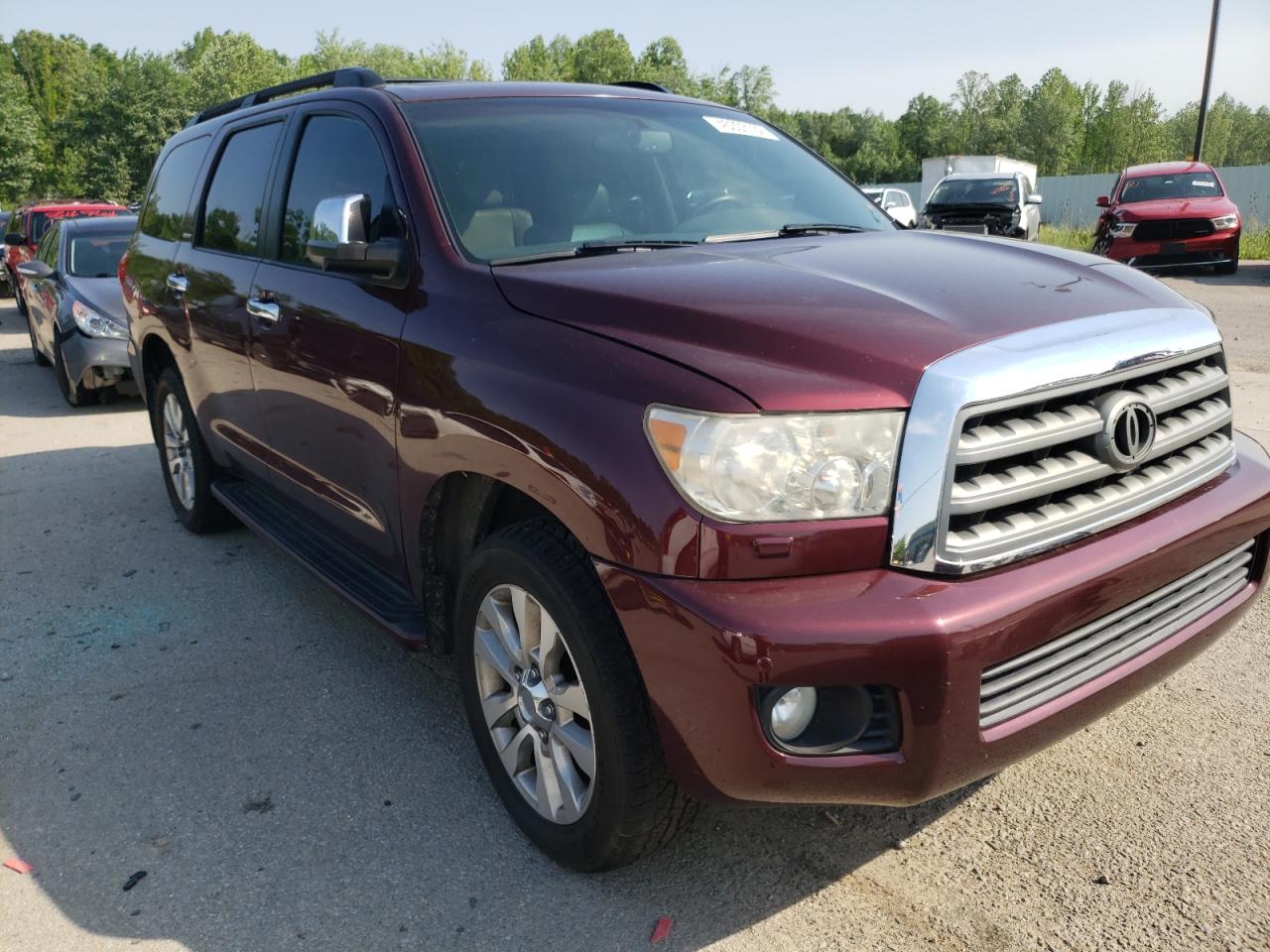 TOYOTA SEQUOIA LI 2010 with VIN 5TDJW5G17AS025488 - Photo from auction