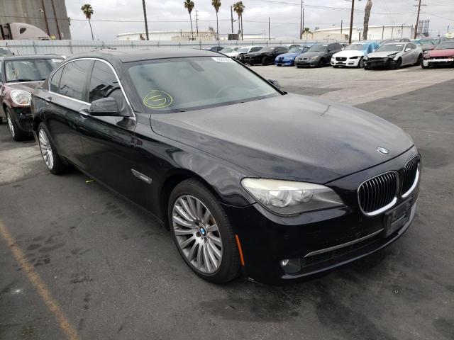 BMW 750 LI 2012 with VIN WBAKB8C59CC962421 - Photo from auction