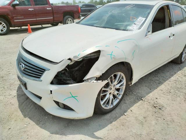 Photo 9 from auction – 2011 INFINITI G37 BASE with VIN JN1CV6AP8BM501407