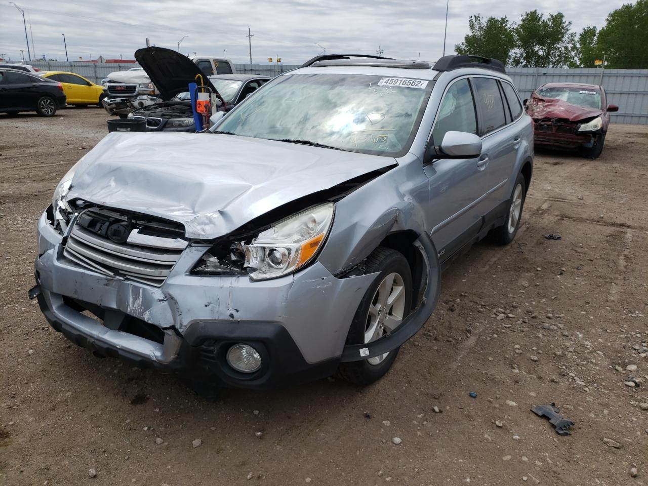 Снимка 2 от търг – 2014 SUBARU OUTBACK 2. с VIN 4S4BRBDC1E3219565