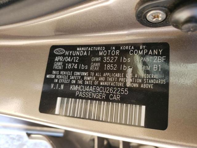 Photo 10 from auction – 2012 HYUNDAI ACCENT GLS with VIN KMHCU4AE9CU262255