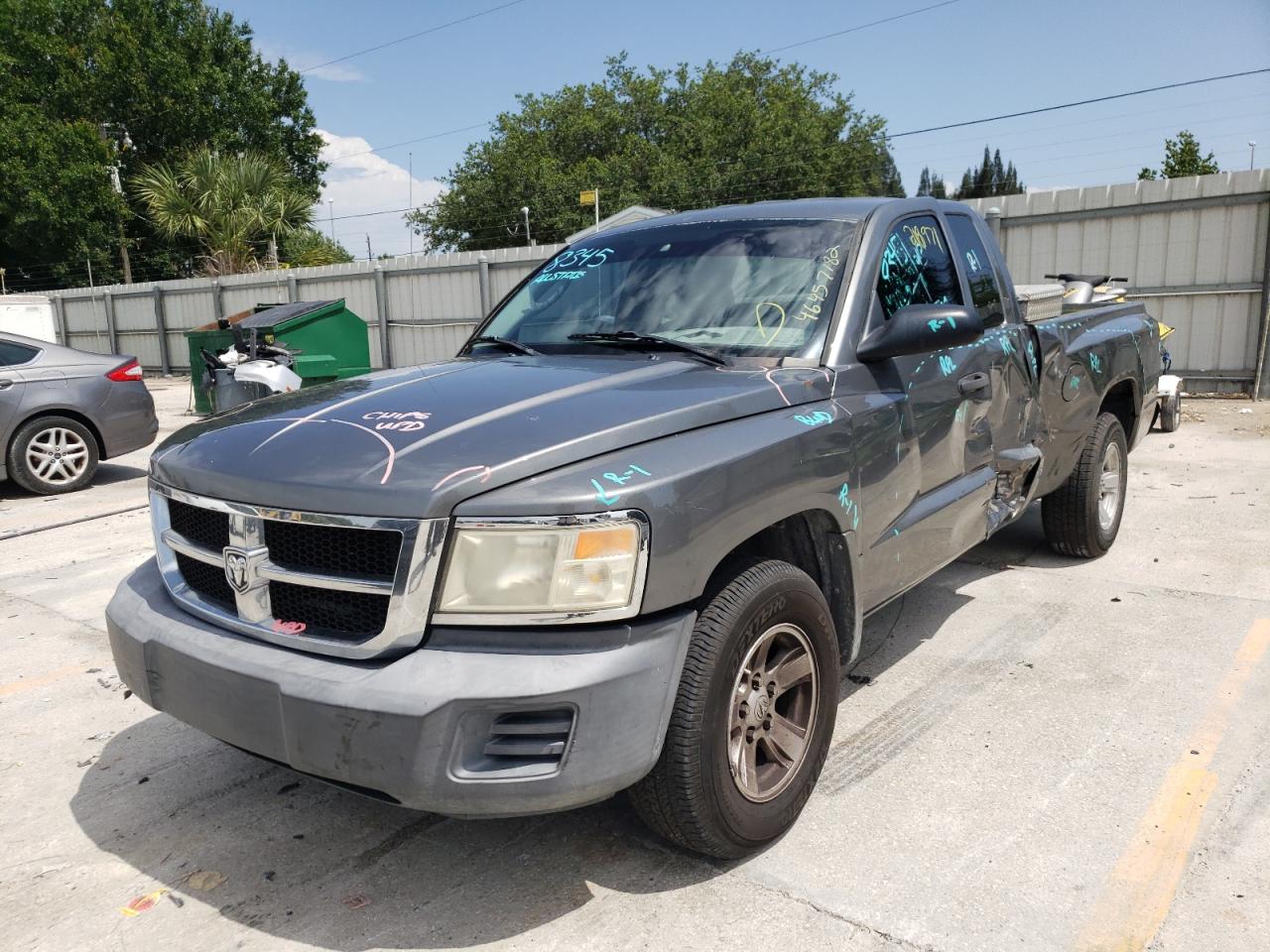 Photo 2 from auction – 2008 DODGE DAKOTA SXT with VIN 1D7HE32K78S559491