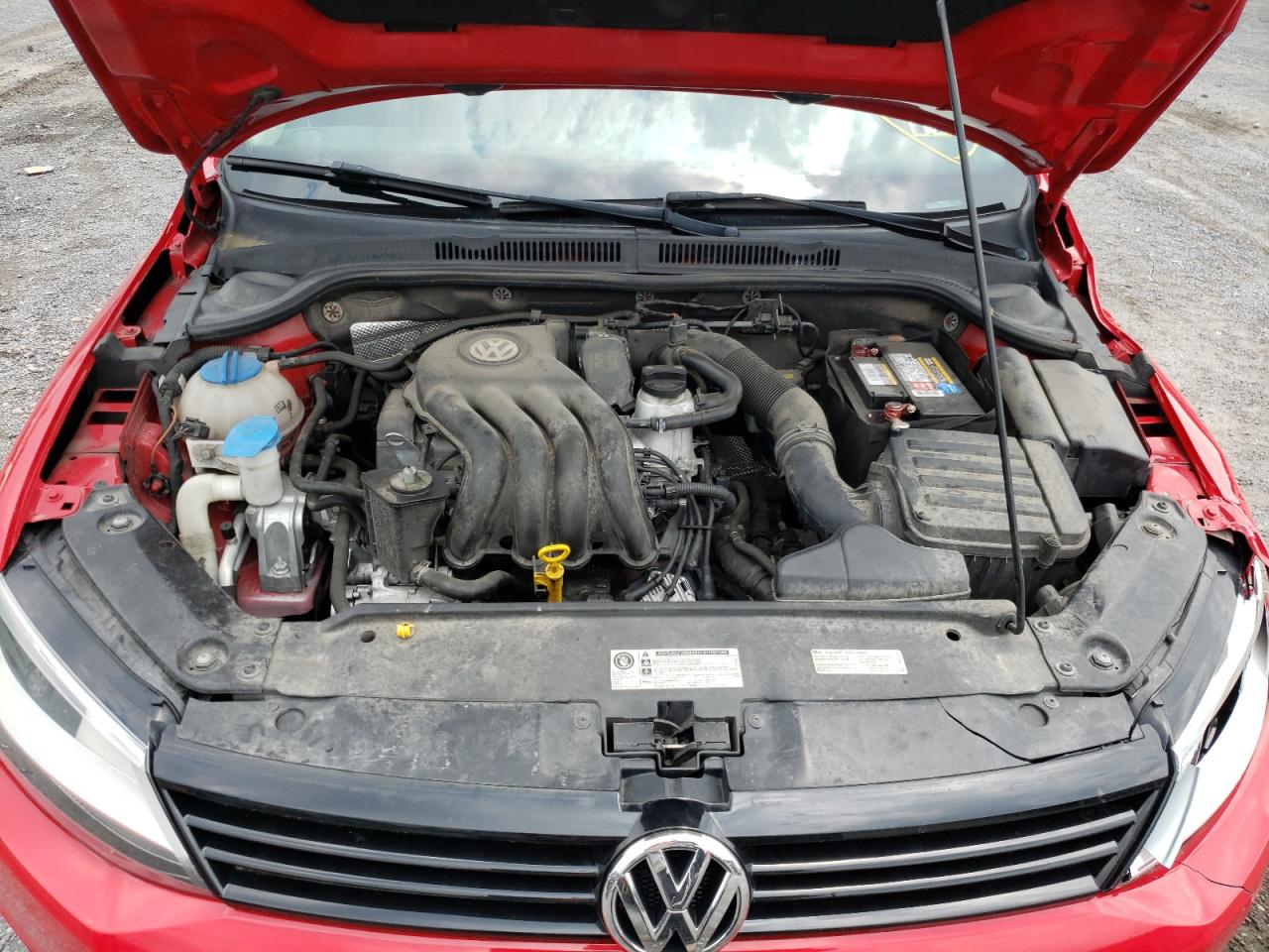 Photo 7 from auction – 2014 VOLKSWAGEN JETTA BASE with VIN 3VW2K7AJ2EM323020