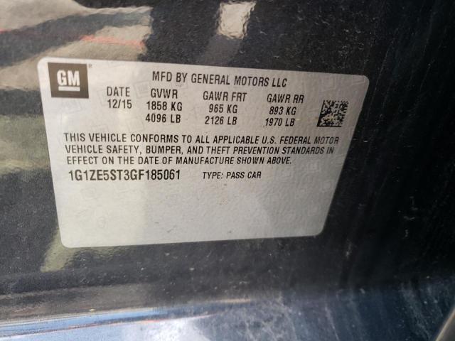 Photo 10 from auction – 2016 CHEVROLET MALIBU LT with VIN 1G1ZE5ST3GF185061