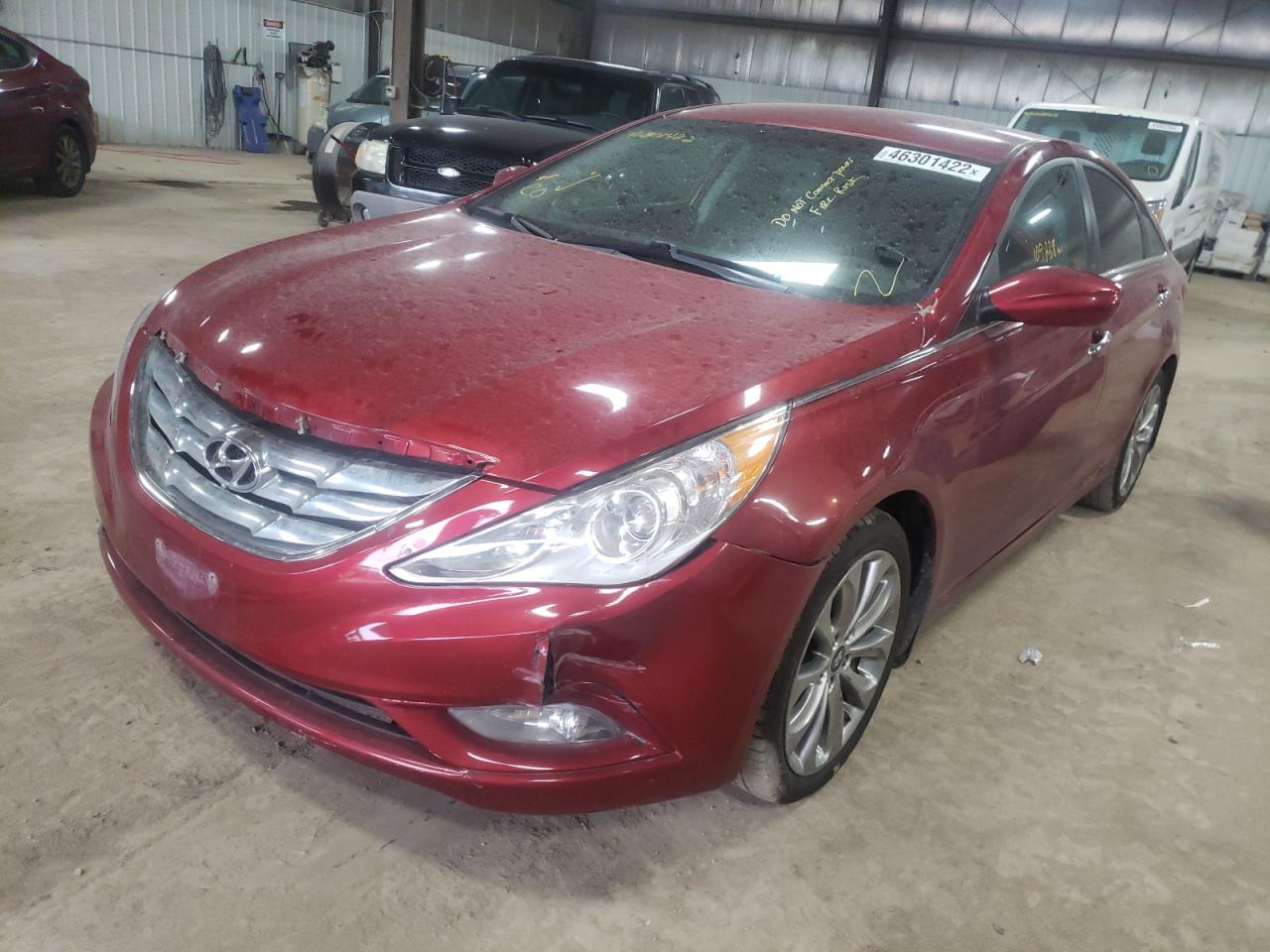 Фото 2 с аукциона – 2011 HYUNDAI SONATA SE с VIN 5NPEC4AC2BH284850