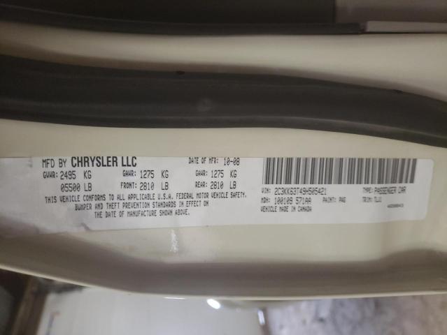 Photo 10 from auction – 2009 CHRYSLER 300C with VIN 2C3KK63T49H505421