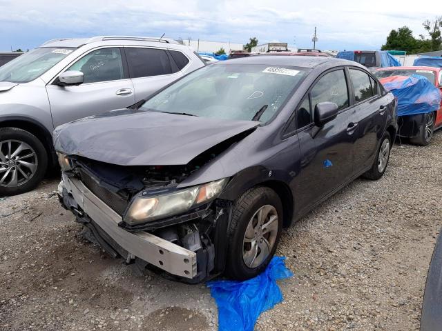 Photo 2 from auction – 2015 HONDA CIVIC LX with VIN 19XFB2F58FE032116