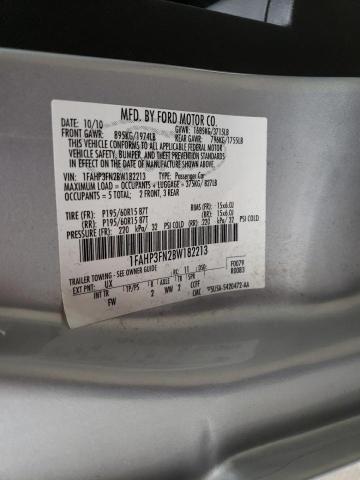 Photo 10 from auction – 2011 FORD FOCUS SE with VIN 1FAHP3FN2BW182213