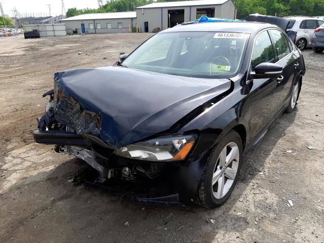 Photo 2 from auction – 2014 VOLKSWAGEN PASSAT SE with VIN 1VWBP7A35EC005428