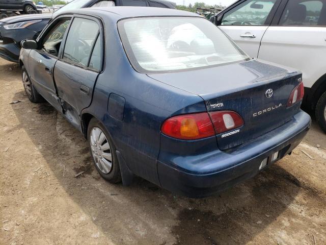 Photo 3 from auction – 2000 TOYOTA COROLLA VE with VIN 1NXBR12E0YZ369440