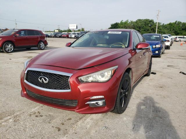 Photo 2 from auction – 2014 INFINITI Q50 BASE with VIN JN1BV7AR5EM684000