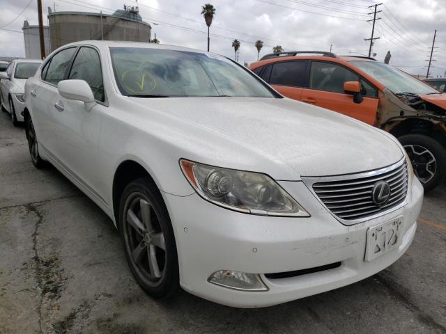 LEXUS LS 460L 2007 with VIN JTHGL46F375001065 - Photo from auction