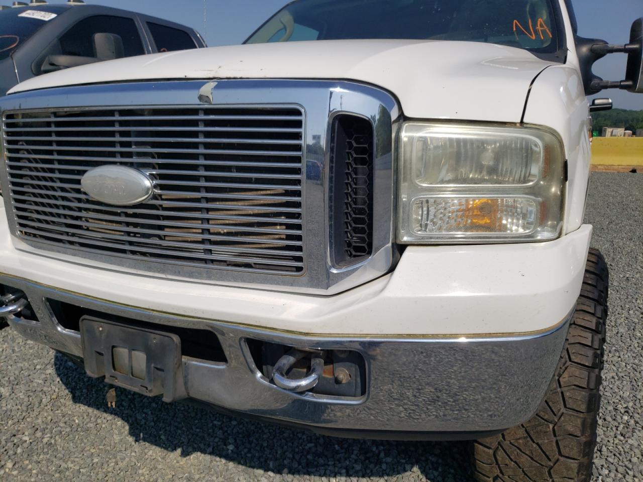 Photo 9 from auction – 2005 FORD F250 SUPER with VIN 1FTSW21P35EA46902