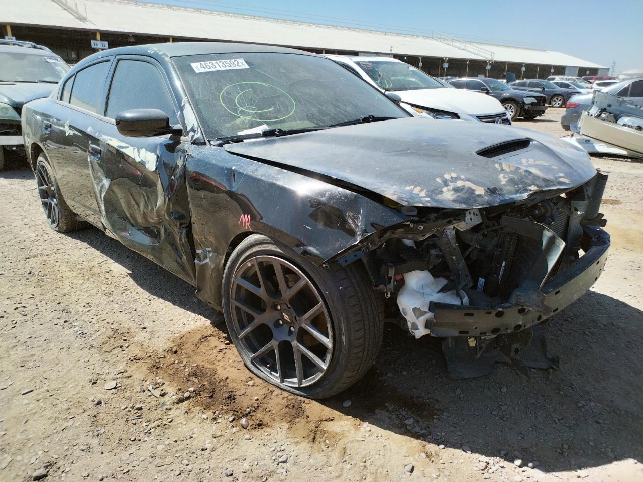 DODGE CHARGER R/ 2017 with VIN 2C3CDXCT9HH620258 - Photo from auction