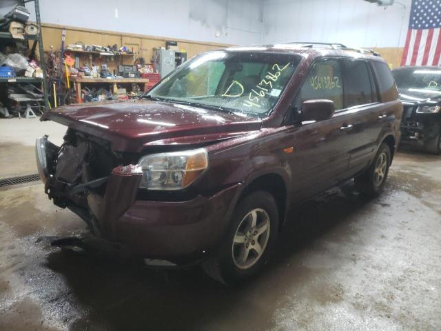 Zdjęcie 2 z aukcji – 2007 HONDA PILOT EXL z VIN 5FNYF18597B021769