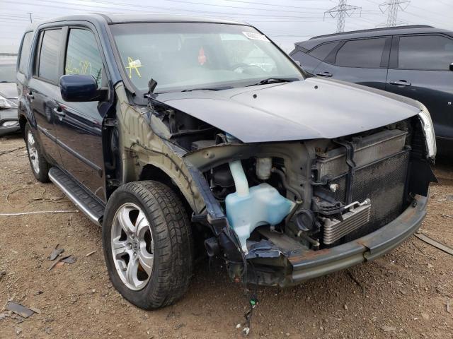 HONDA PILOT EXL 2012 with VIN 5FNYF4H61CB010463 - Photo from auction