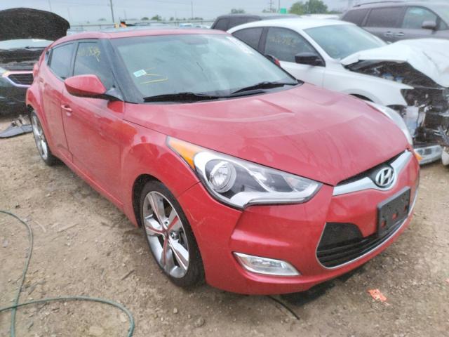 HYUNDAI VELOSTER 2017 with VIN KMHTC6AD9HU320474 - Photo from auction