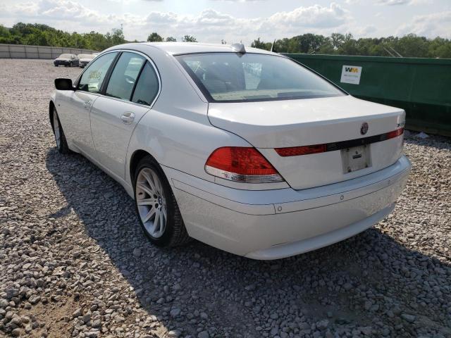 Photo 3 from auction – 2004 BMW 745 I with VIN WBAGL63444DP70866