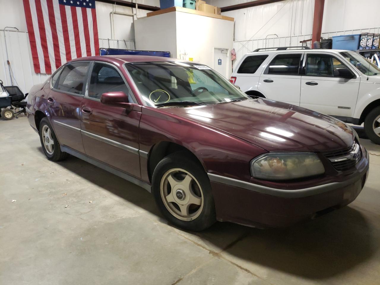 CHEVROLET IMPALA 2003 with VIN 2G1WF52E239177814 - Photo from auction