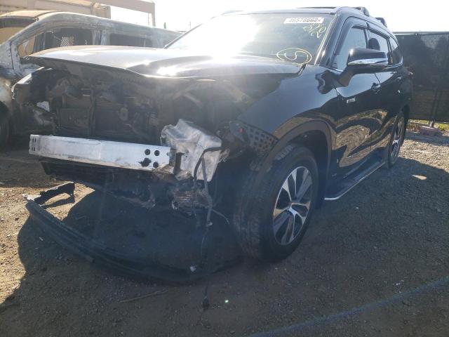 Photo 2 from auction – 2021 TOYOTA HIGHLANDER with VIN 5TDHBRCH4MS517534
