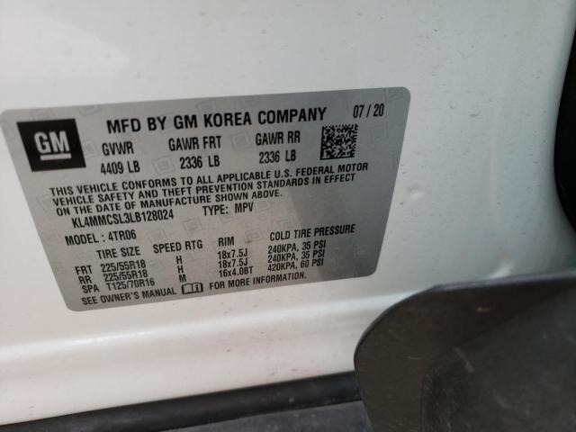 Photo 10 from auction – 2020 BUICK ENCORE GX with VIN KL4MMCSL3LB128024
