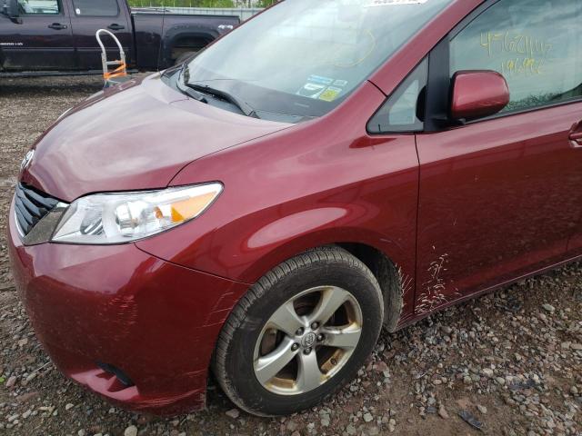 Photo 10 from auction – 2012 TOYOTA SIENNA LE with VIN 5TDKK3DC8CS186722