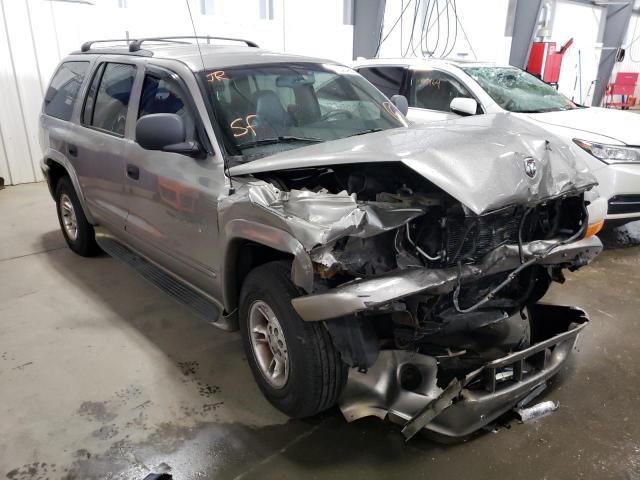 DODGE DURANGO 2000 with VIN 1B4HS28N9YF298711 - Photo from auction